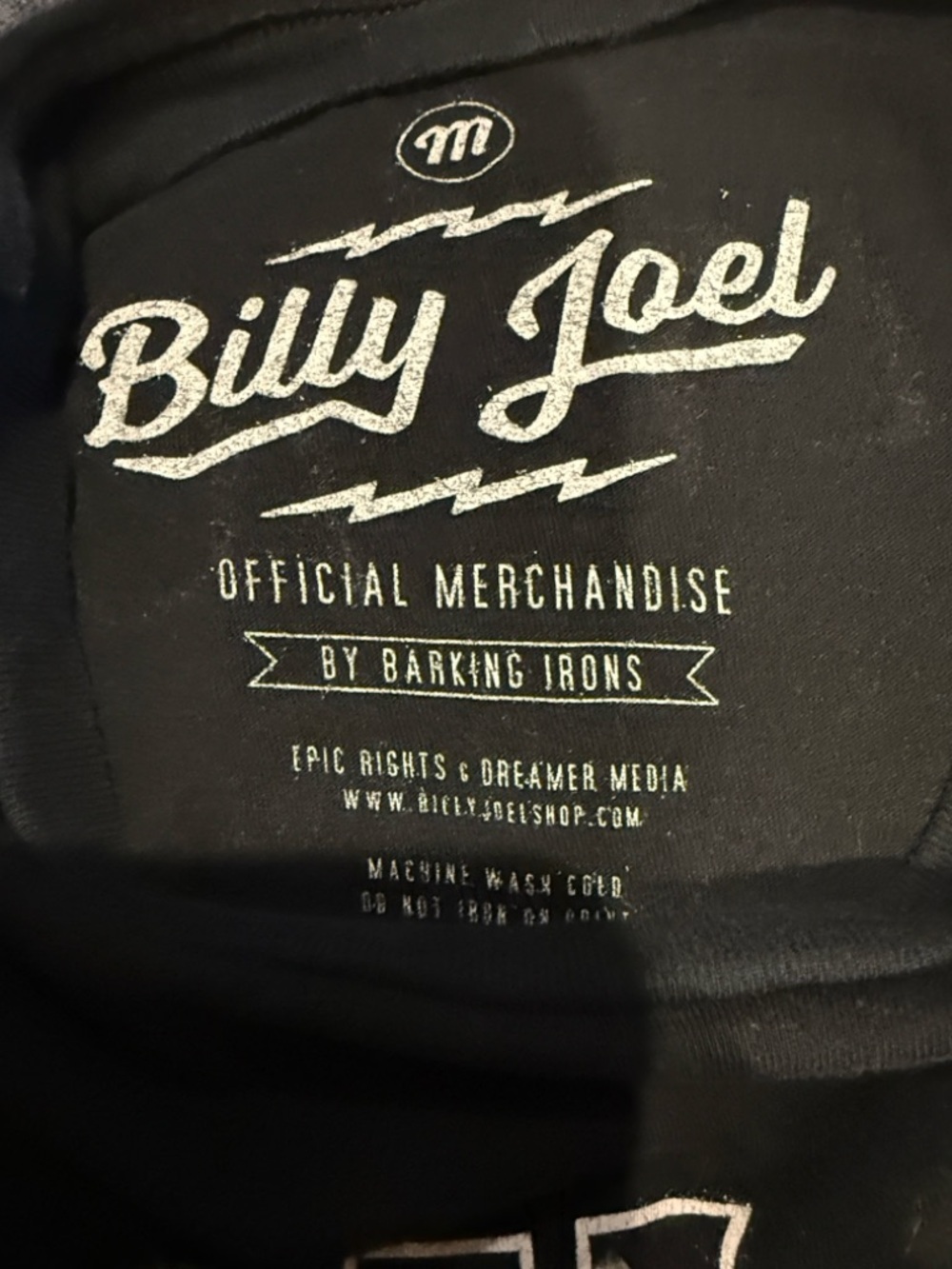 Billy Joel Concert Tshirt - Picture 4 of 4